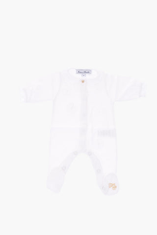 pagliaccetto in cotone con ricami