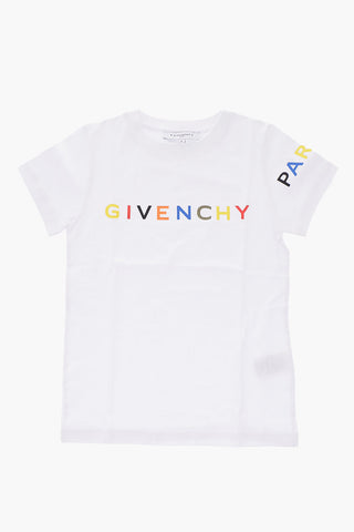 Crew-neck t-shirt with printed logo