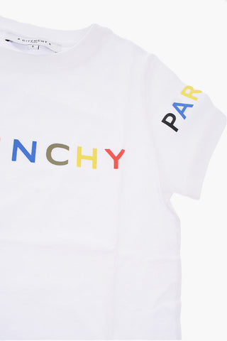 Crew-neck t-shirt with printed logo