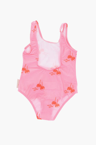 candy apples printed one piece swimsuit