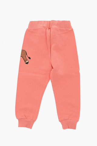 pantalone jogger con stampa asino