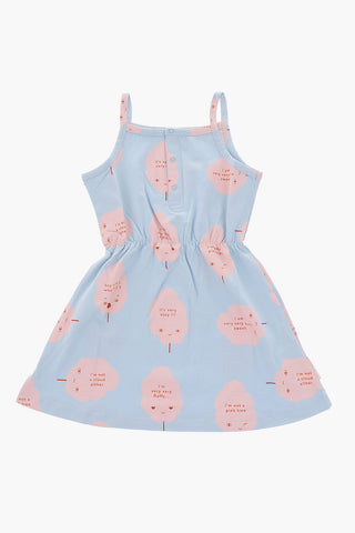 printed stretch cotton CANDY FLOSS dress