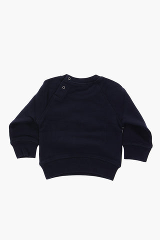 printed crew-neck sweatshirt