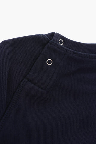 printed crew-neck sweatshirt