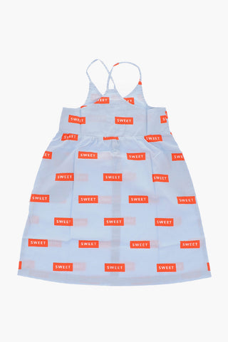 Printed sleeveless dress