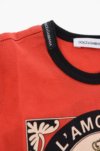 printed crew-neck t-shirt
