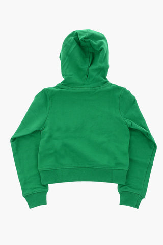 embroidered sweatshirt with hood