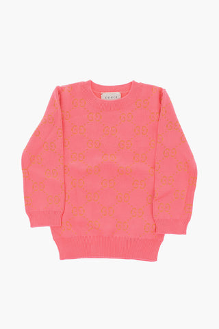 maglia girocollo con logo