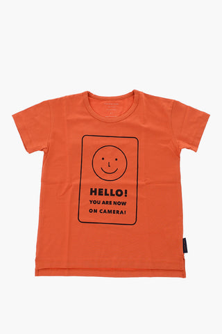 t-shirt girocollo con stampa