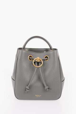 Borsa Secchiello in Pelle Martellata