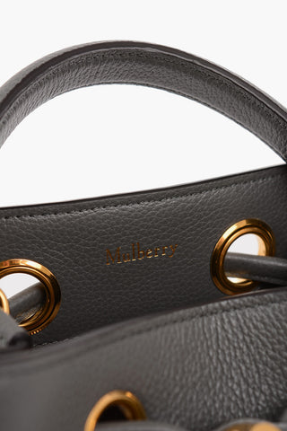 Borsa Secchiello in Pelle Martellata