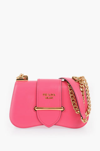 Leather Adjustable Shoulder Chain PATTINA Saddle Bag