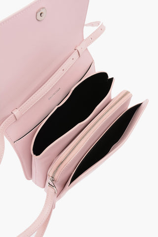 Borsa a Spalla B in Nappa con Doppio Inserto