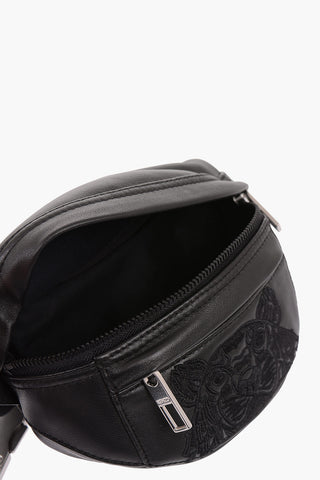 Soft Leather TIGER Embroidered Bumbag