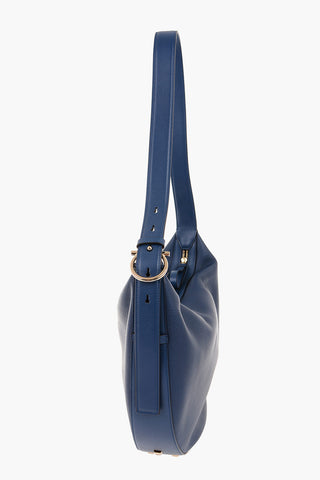 Textured Leather THE STUDIO Hobo Bag
