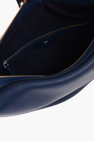 Textured Leather THE STUDIO Hobo Bag