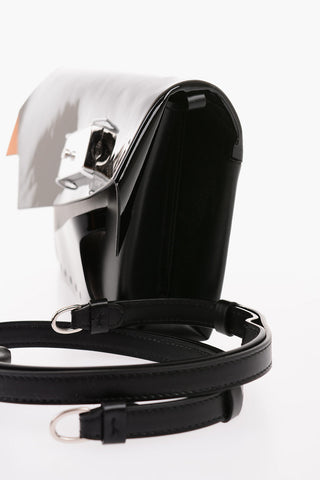 MM11 Borsa Baguette Destrutturata in Pelle