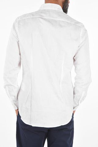 Camouflage Pique Cotton Shirt