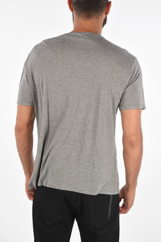 Vintage Effect Viscose T-shirt