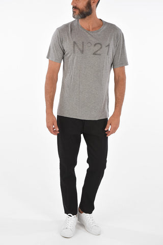 Vintage Effect Viscose T-shirt