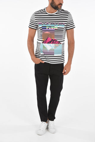 T-Shirt Girocollo Stampata