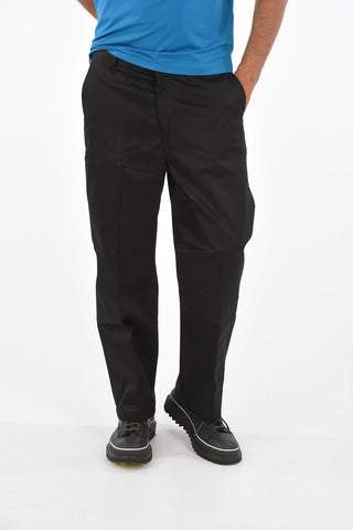 Pantaloni Wide Leg in Cotone