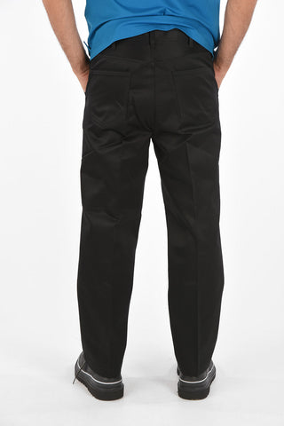 Pantaloni Wide Leg in Cotone
