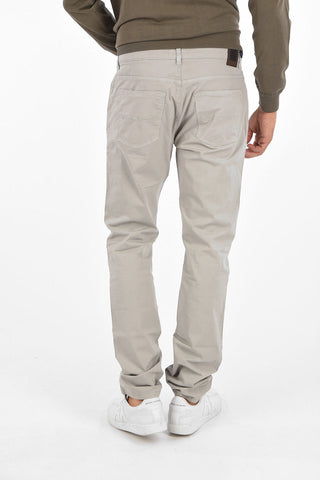 Mid Rise Cotton Smart Pants