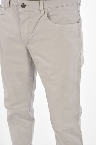 Mid Rise Cotton Smart Pants