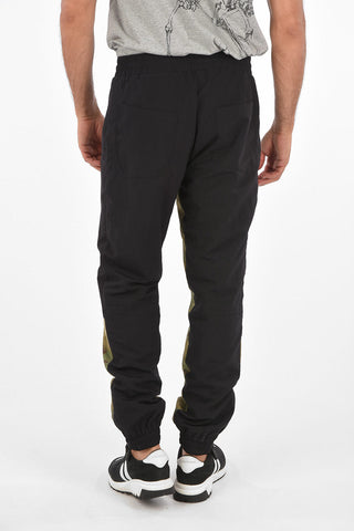 Joggers con Inserti Fantasia Camouflage