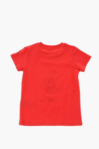 printed stretch cotton t-shirt