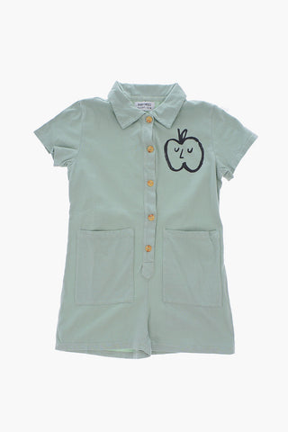 short sleeve playsuit