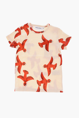 T-shirt girocollo stampata