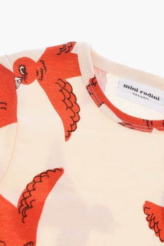 T-shirt girocollo stampata