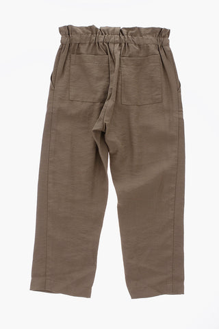 pantalone con coulisse in vita