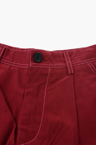 pantalone wide leg a una pince