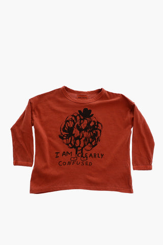 Printed long sleeve t-shirt