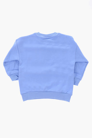 printed crew-neck sweatshirt
