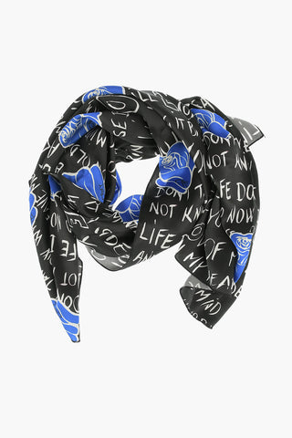Foulard in Seta Stampato