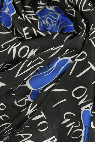 Foulard in Seta Stampato