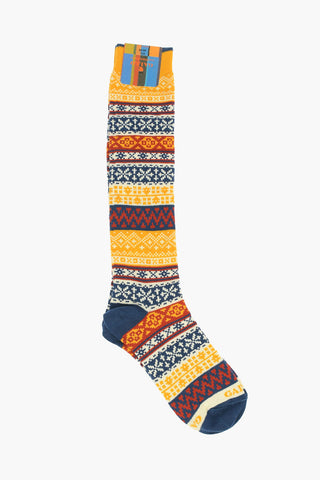 Cotton and Nylon Long Socks
