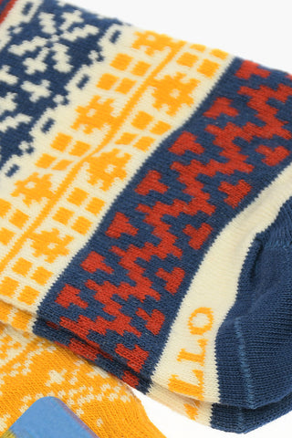 Cotton and Nylon Long Socks