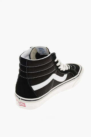 Leather and Fabric SK8-HI Sneakers