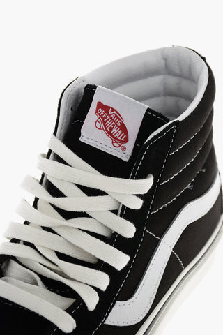 Leather and Fabric SK8-HI Sneakers