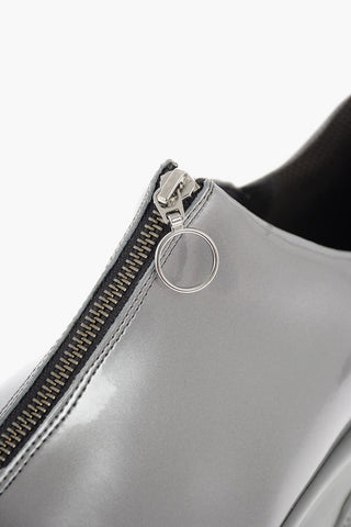 Sneakers in Gomma con Zip