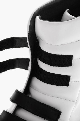 Leather High Sneakers