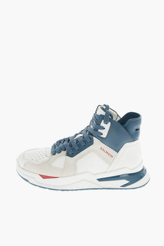 Leather High Sneakers