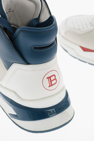 Leather High Sneakers