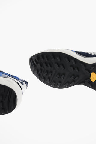 Sneakers ABISSO in pelle e Tessuto