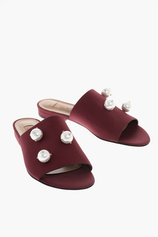 Sandalo Open Toe ALINA con Perle